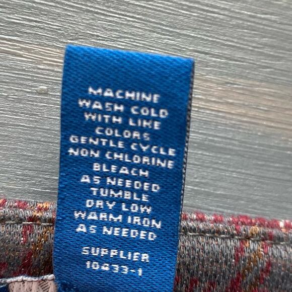 Arizona Jean Co Y2K Plaid Mini Skirt Women S Maroon Academia 90s Preppy Clueless - Picture 5 of 5